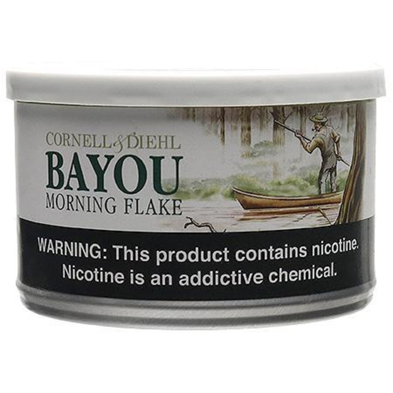 Cornell & Diehl Bayou Morning Flake Premium Pipe Tobacco Bayou Morning Flake 2oz Tin