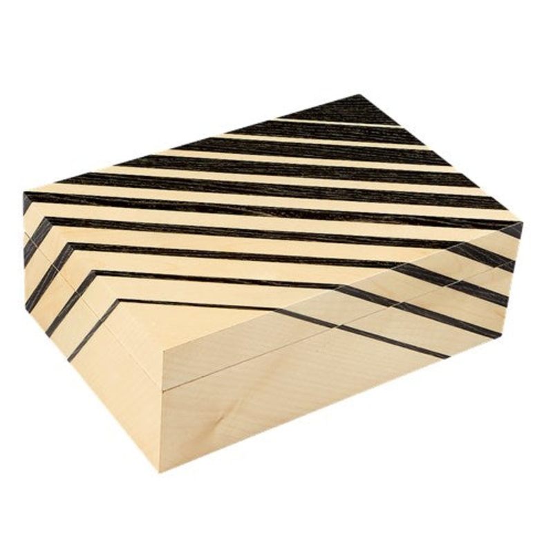 Gurkha Art Deco 50 cigar Humidor – Stripes