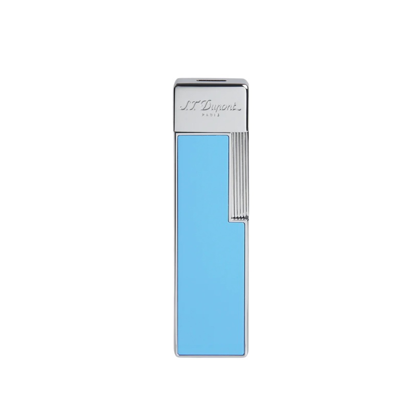 S.T. Dupont Twiggy Lighter – Light Blue Lacquer