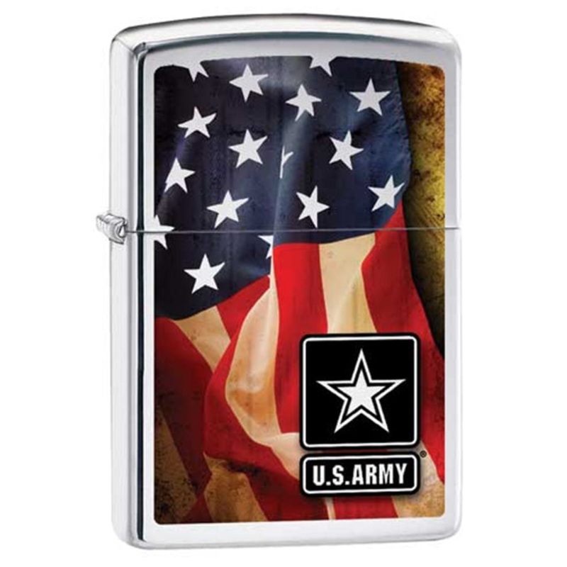 Zippo Lighter – US Army Flag