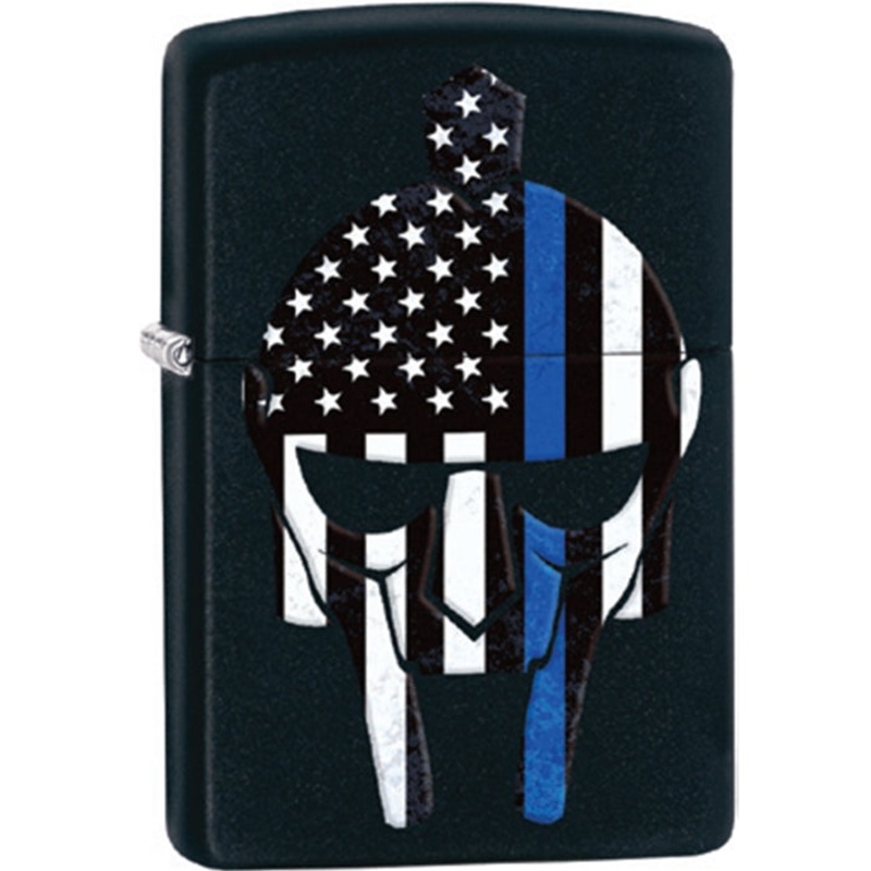 Zippo Lighter – Thin Blue Line Warrior