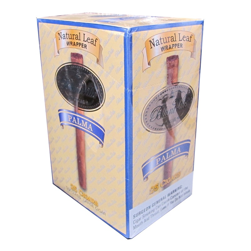 Bluntville Palma Double Wrapped Cigars Palma Box of 25