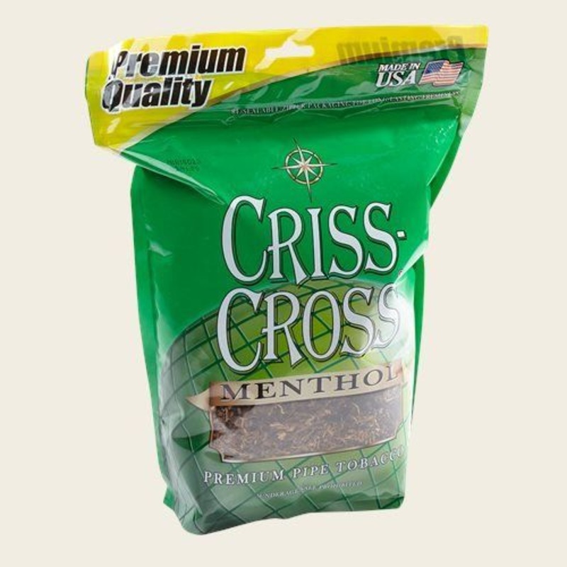 Criss Cross Menthol Pipe Tobacco 16oz Bag