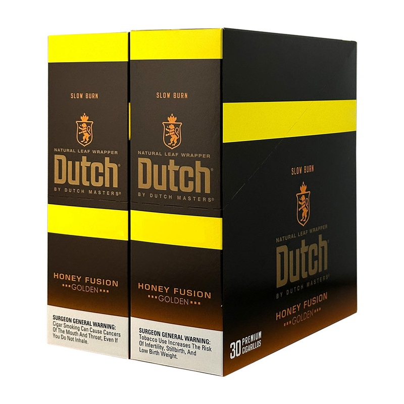 Dutch by Dutch Masters Honey Fusion Cigarillos Honey Fusion 30 Packs of 2