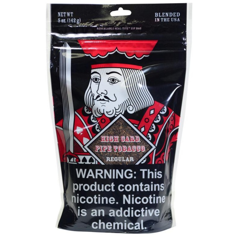 High Card Regular Pipe Tobacco Regular 5oz Bag