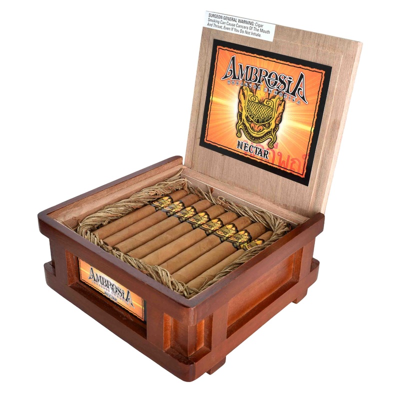 Ambrosia Nectar Cigars Corona (5.0″ x 42) Box of 24