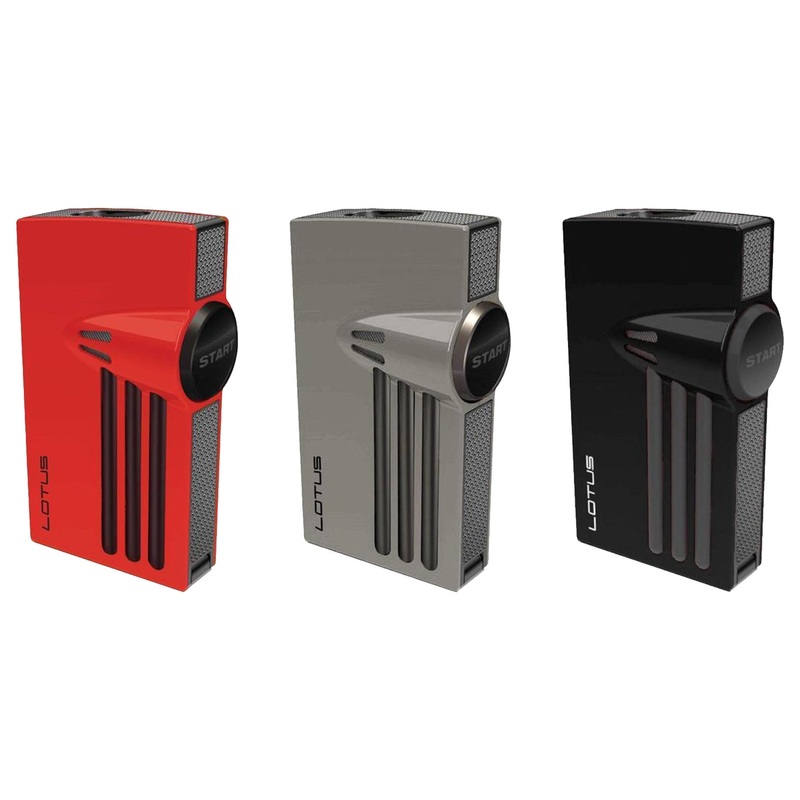 Lotus Orion 52 Lighter Black Matte & Polished Red