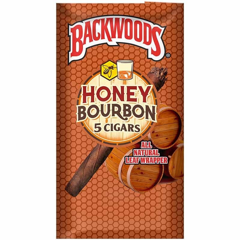 Backwoods Honey Bourbon Cigars Honey Bourbon 8 Packs of 5