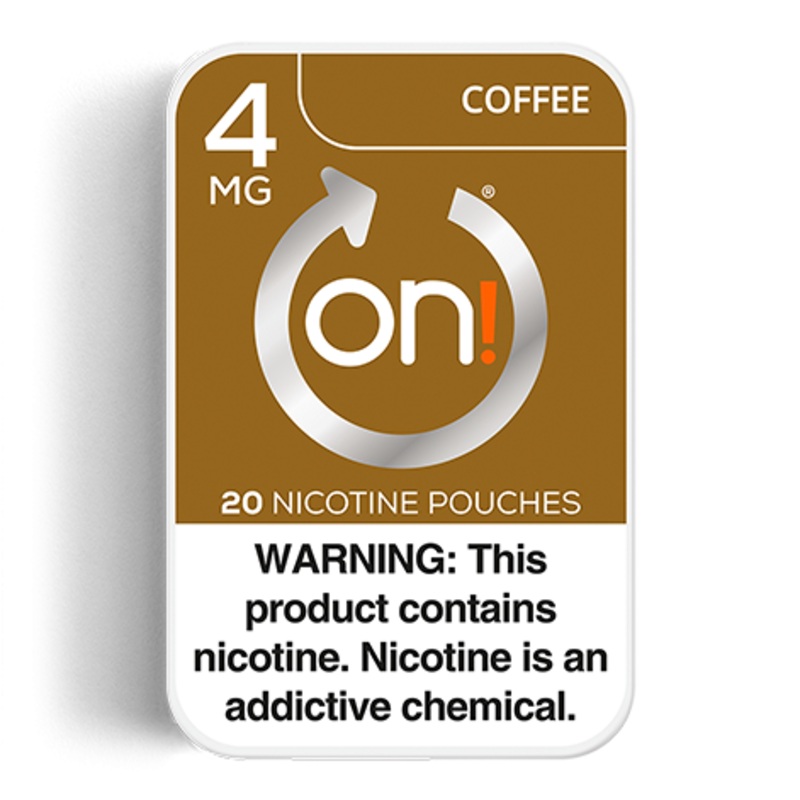 ON! Coffee Nicotine Pouches – 5 Pack 2mg