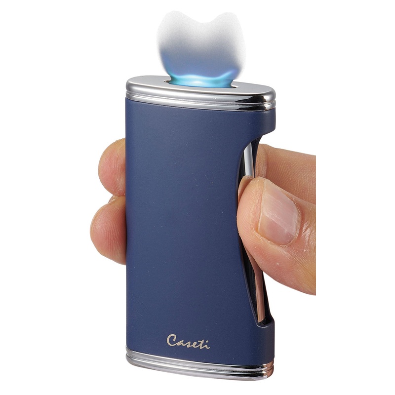Visol Caseti Bigflat Navy Blue Cigar Lighter