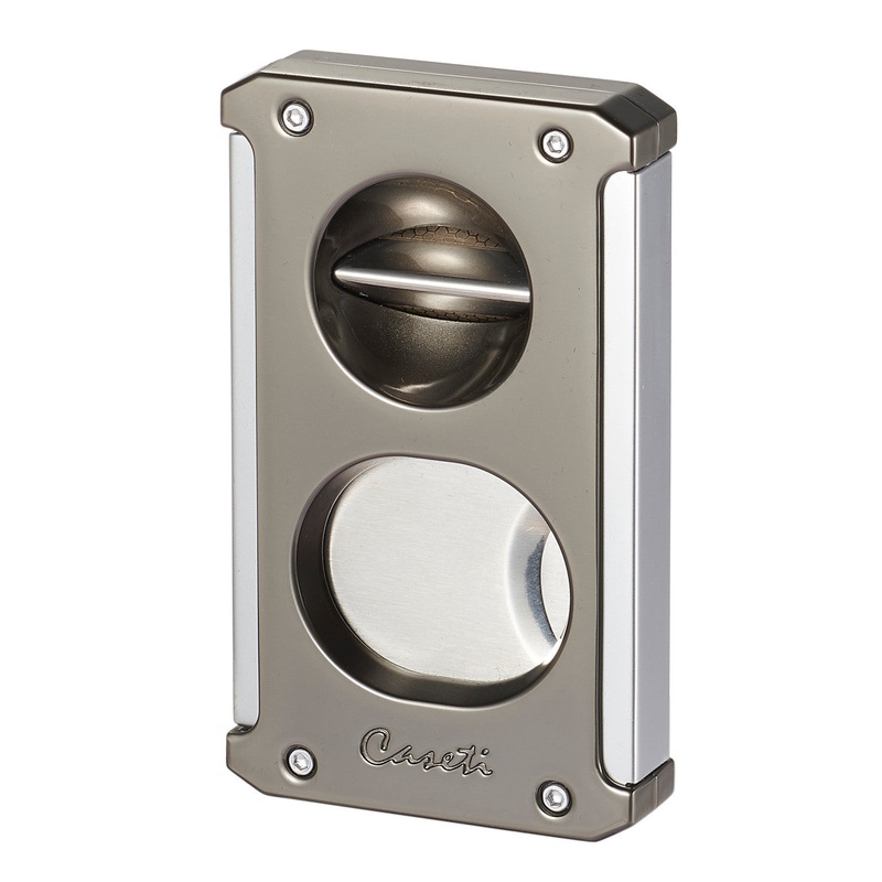 Visol Caseti Trident 3 In 1 Gunmetal Cigar Cutter