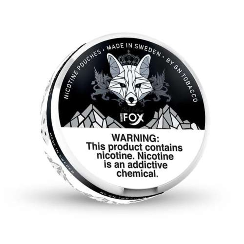 White Fox Nicotine Pouches Black Edition 22.5mg – 5 Pack