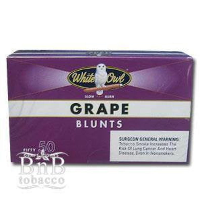 White Owl Grape Blunts Grape Box of 50