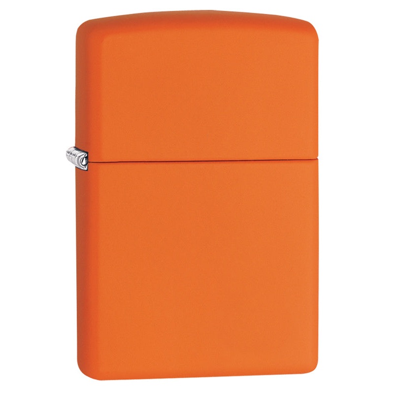 Zippo Orange Matte Lighter