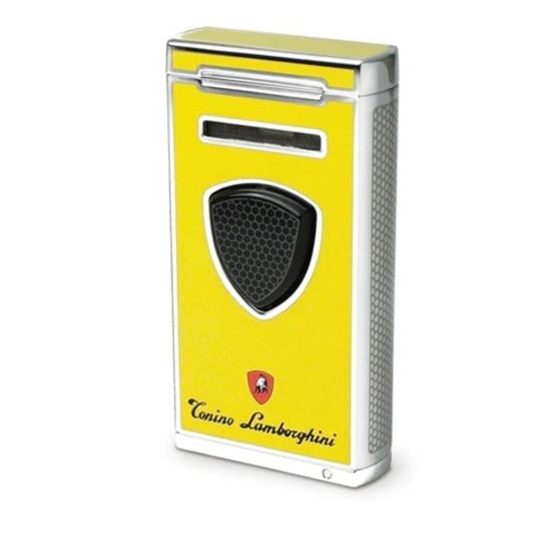 Tonino Lamborghini Pergusa Yellow Torch Flame Lighter