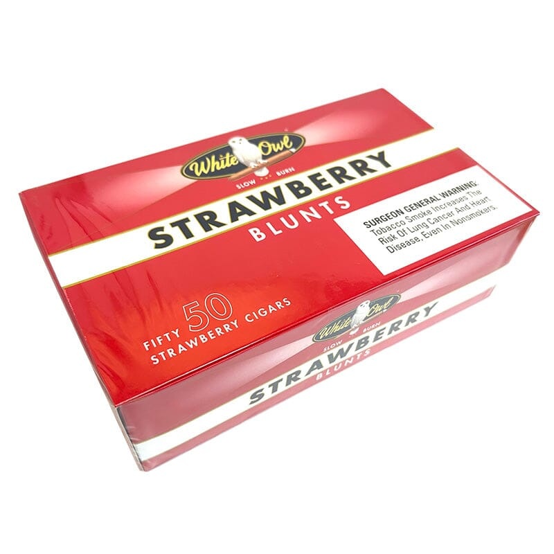 White Owl Strawberry Blunts Strawberry Box of 50