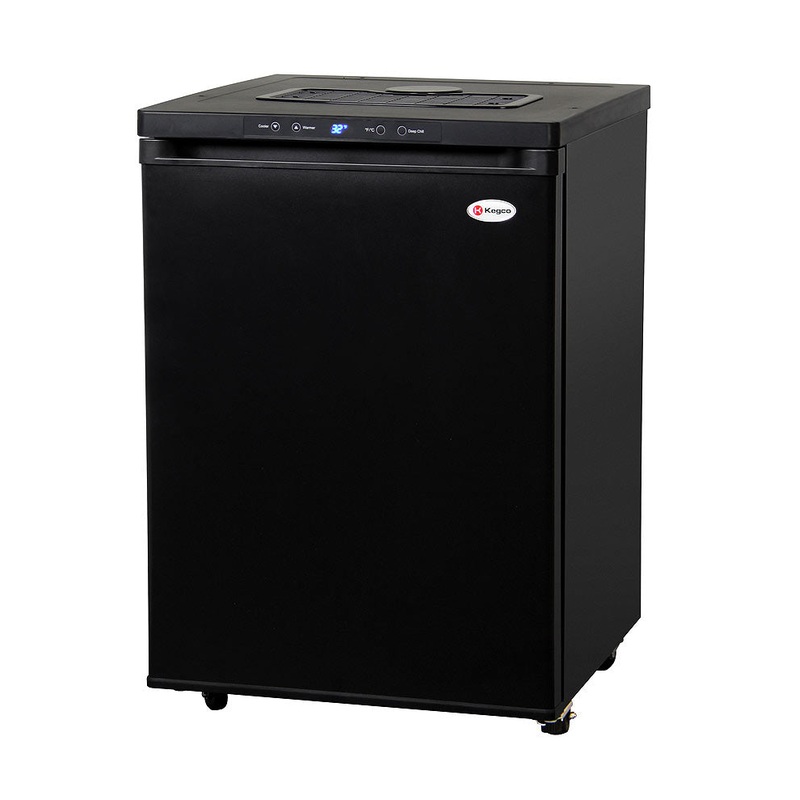24″ Wide Black Digital Kegerator – Cabinet Only