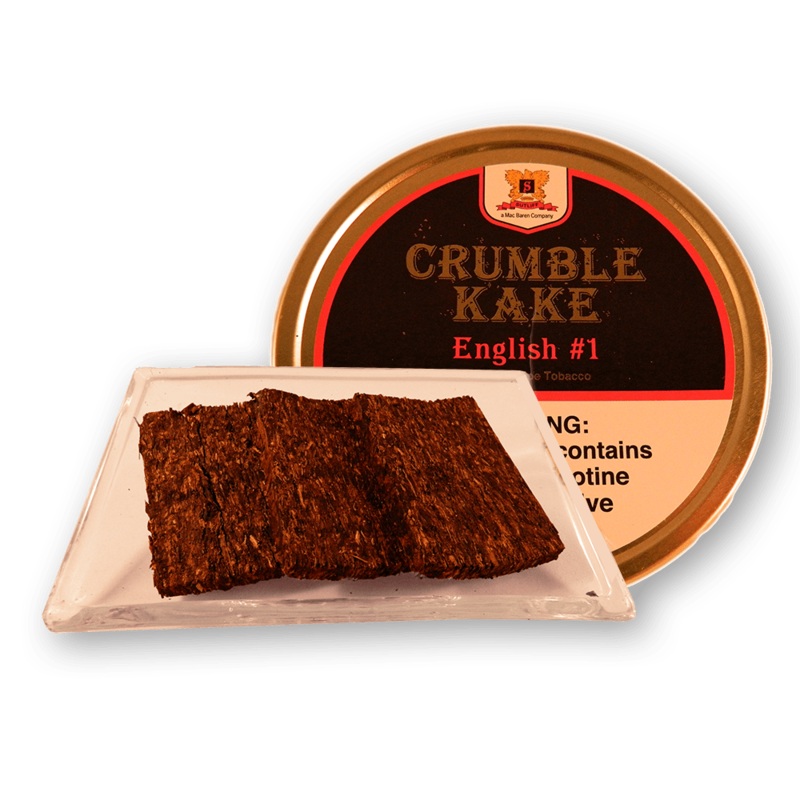 Crumble Kake English #1 Pipe Tobacco English #1 1.5oz Tin