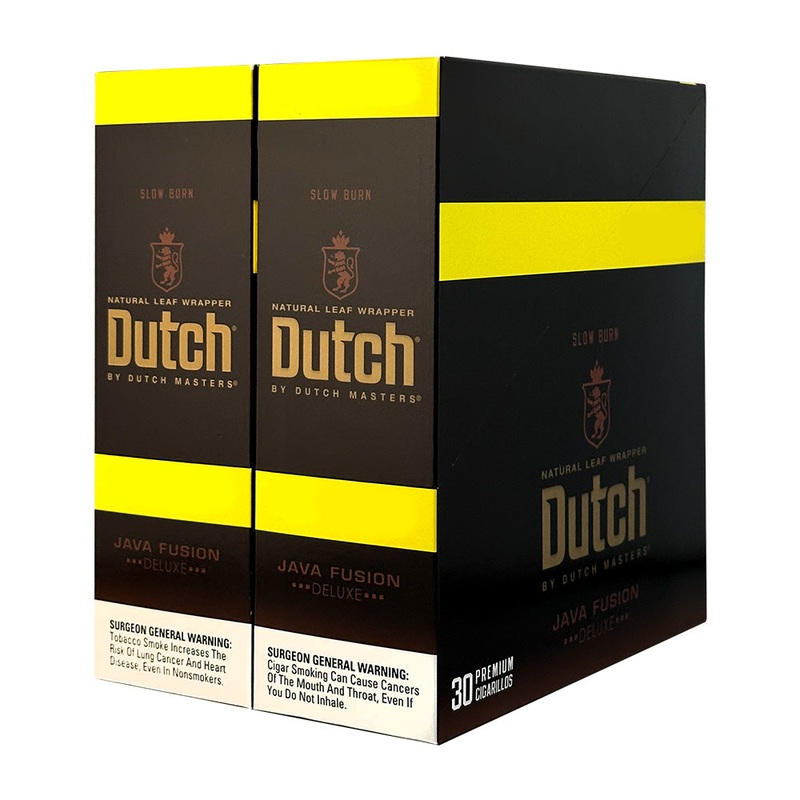 Dutch by Dutch Masters Java Fusion Cigarillos Java Fusion 30 Packs of 2