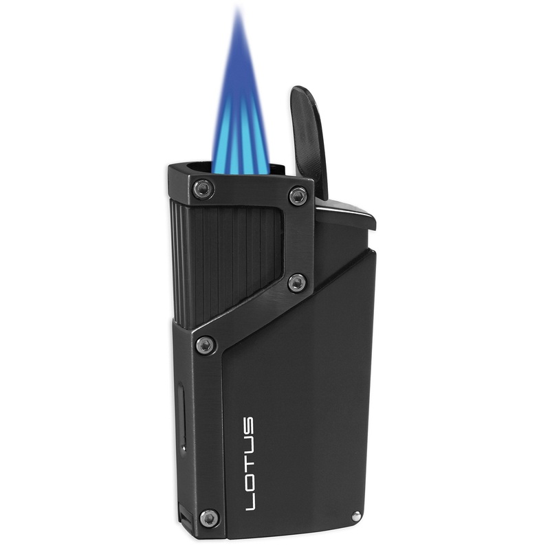 Lotus Czar Quad Torch Lighter Black matte