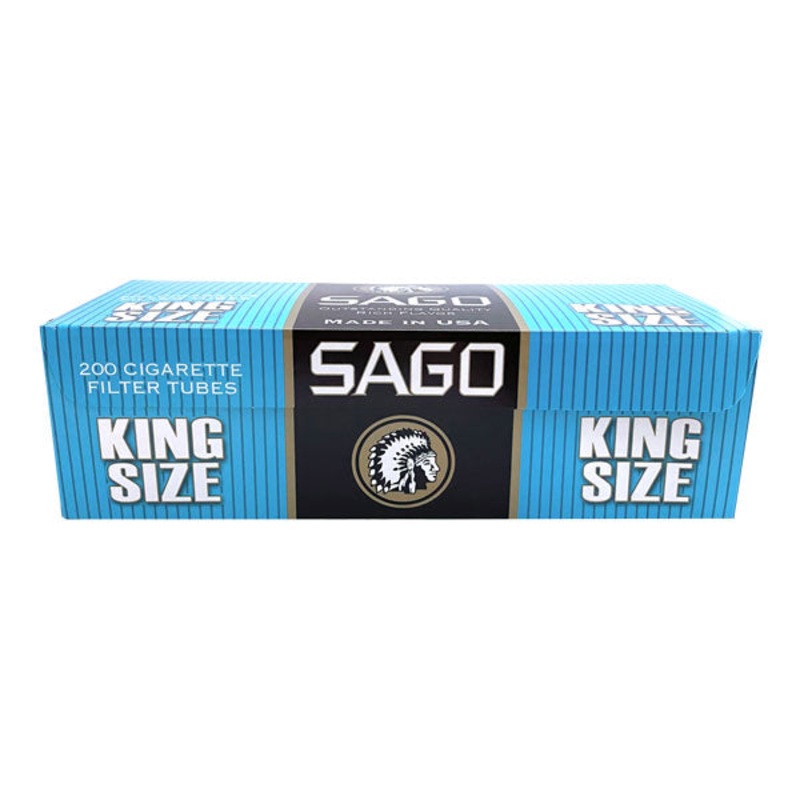 Sago Tubes Blue King (84mm) 200ct Carton
