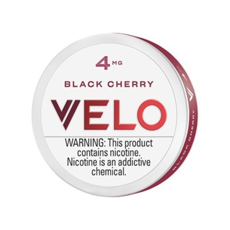 Velo Nicotine Pouches Black Cherry – 5 Pack 4mg