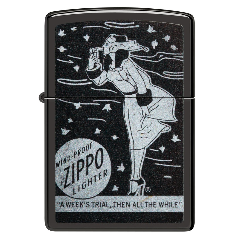 Zippo Lighter – Windy “A Week’s Trail”