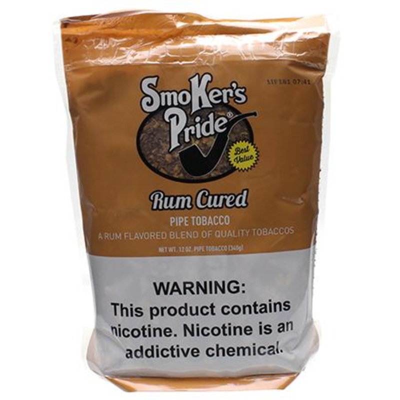 Smoker’s Pride Rum Cured Pipe Tobacco Rum Cured 12oz Bag