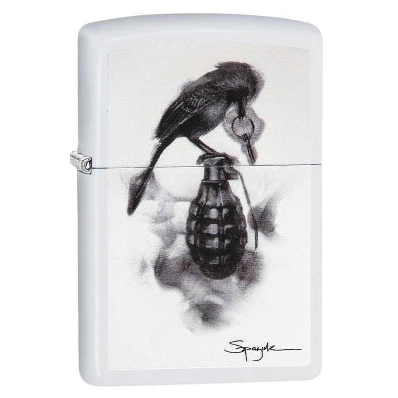 Zippo Lighter – Spazuk Raven
