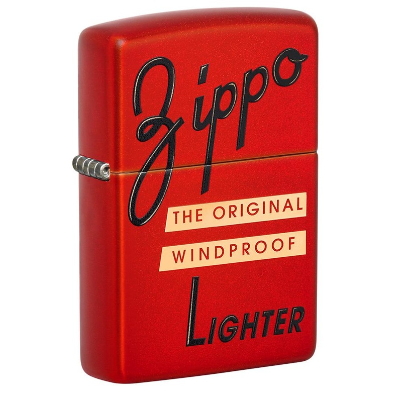 Zippo Red Box Top Design