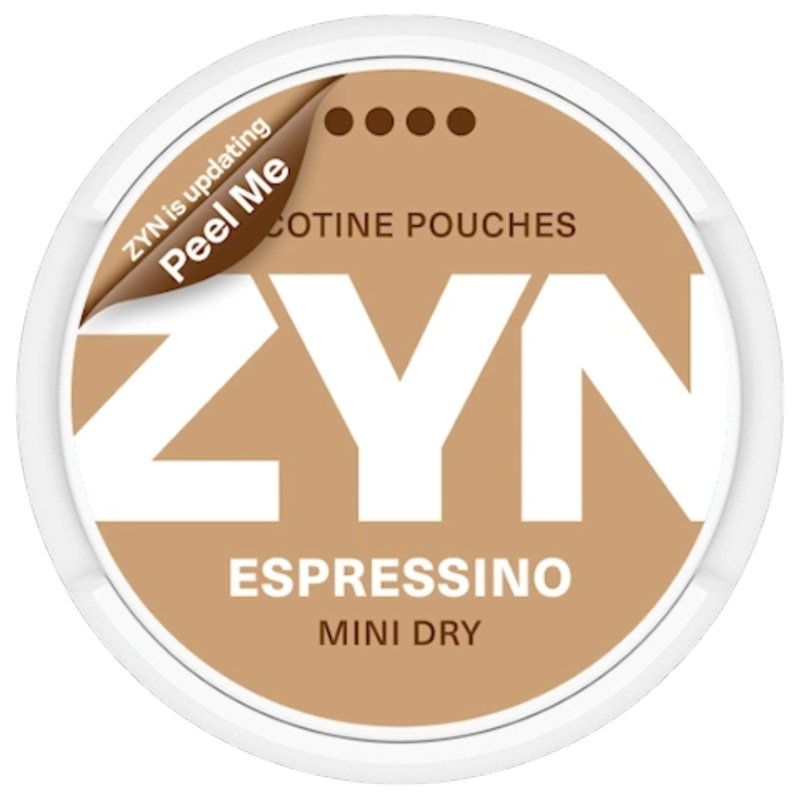 Zyn Nicotine Pouches Espressino Mini – 5 Pack 3mg (15 pouches/can)