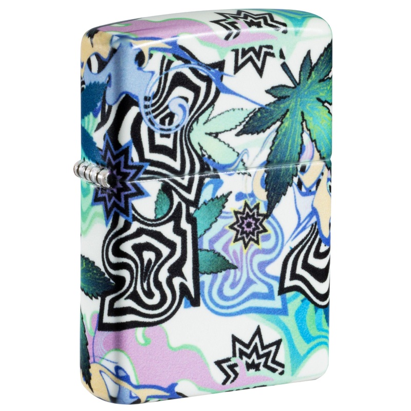 Abstract Cannabis Design