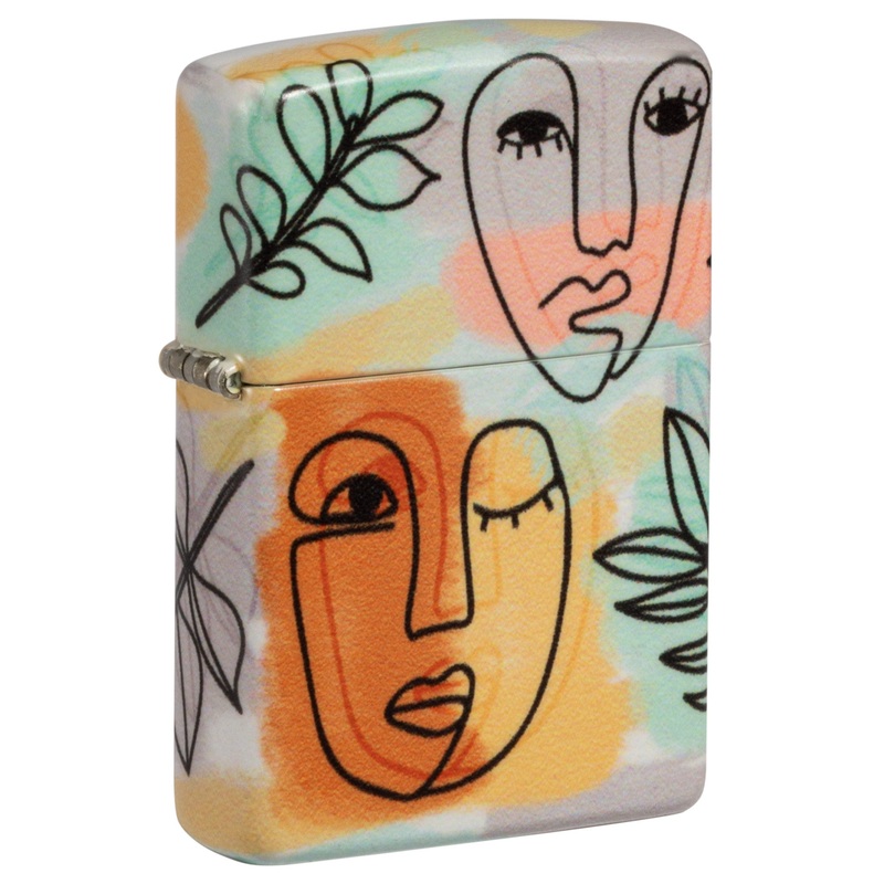Abstract Faces Design