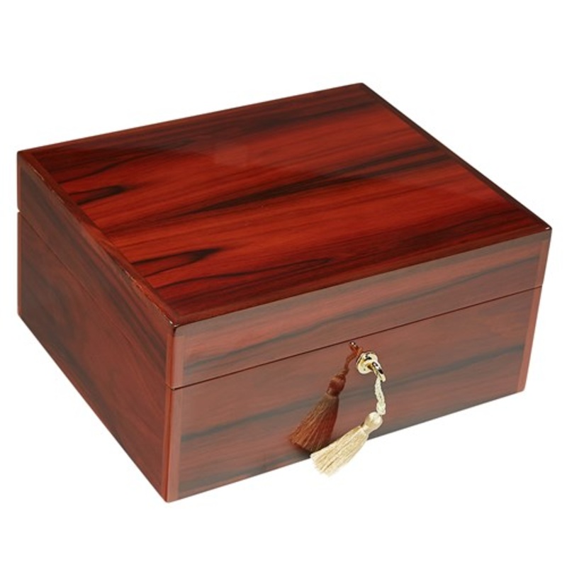 Ashton Savoy Executive Humidor – 25 Cigar Capacity 25 Cigar Capacity Rosewood