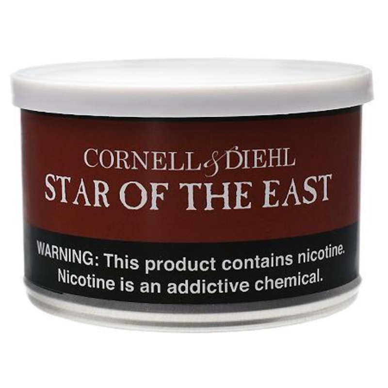 Cornell & Diehl Star of the East Premium Pipe Tobacco Star of the East 2oz Tin