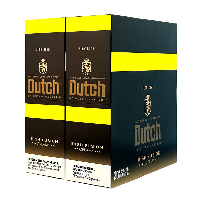 Dutch by Dutch Masters Irish Fusion Cigarillos Irish Fusion 30 Packs of 2