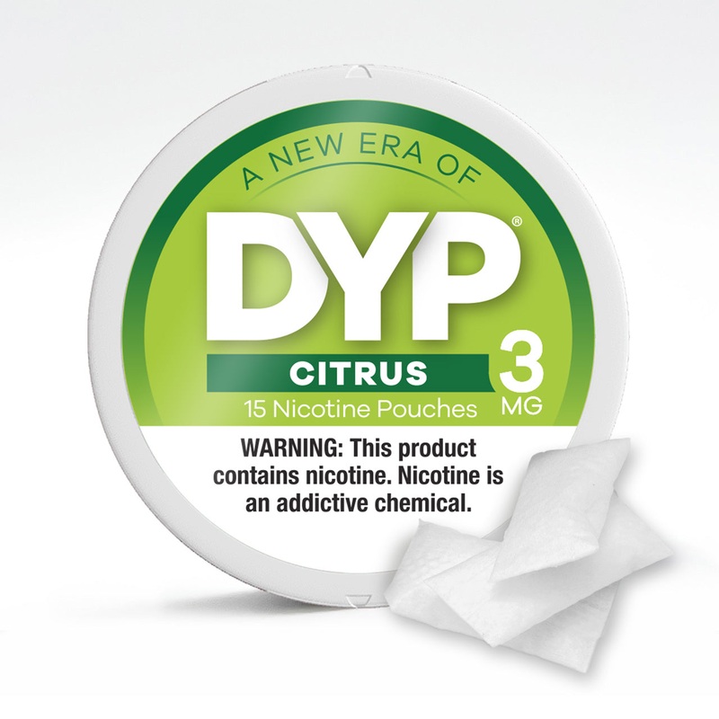 Dyp Nicotine Pouches Citrus – 5 Pack 3mg