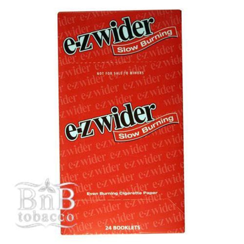 E-Z Wider Orange Cigarette Paper Orange Box of 24