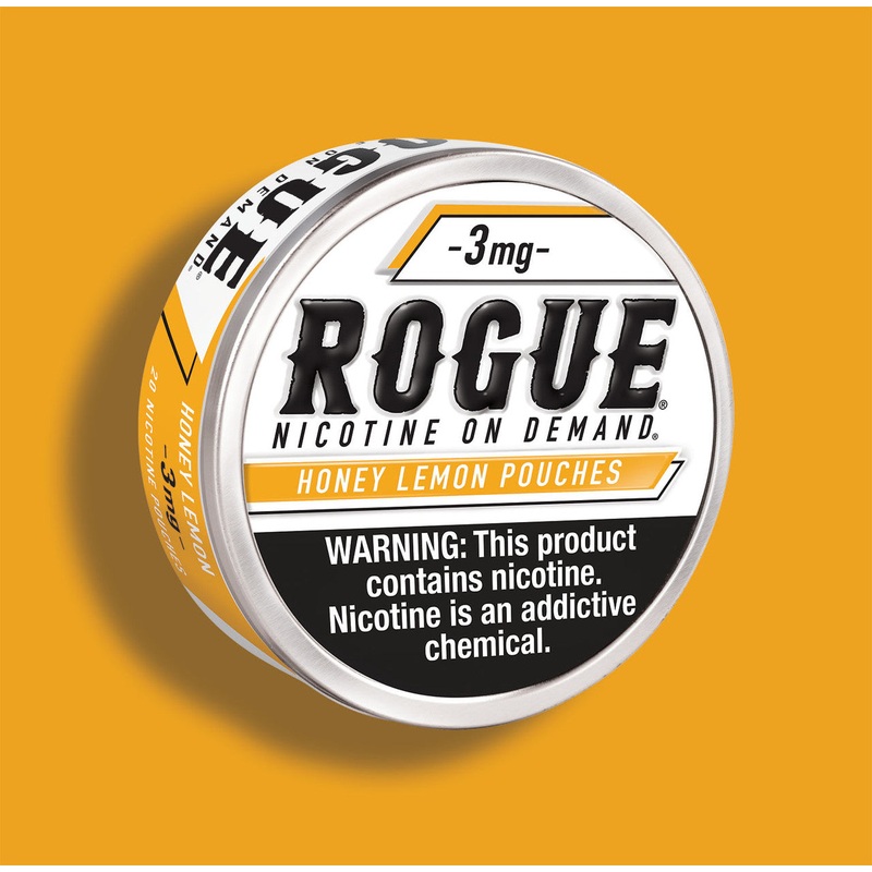 Rogue Nicotine Pouches Honey Lemon – 5 Pack 3mg