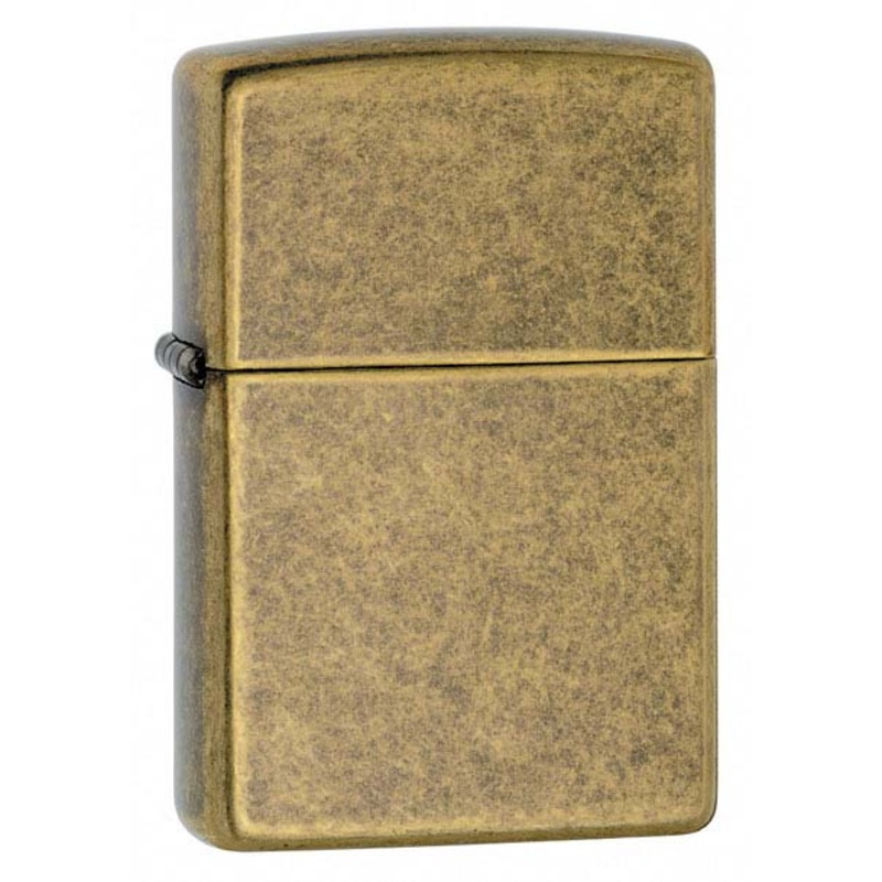 Zippo Antique Brass Lighter