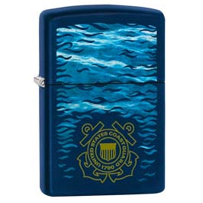 Zippo Lighter – USCG Water Logo