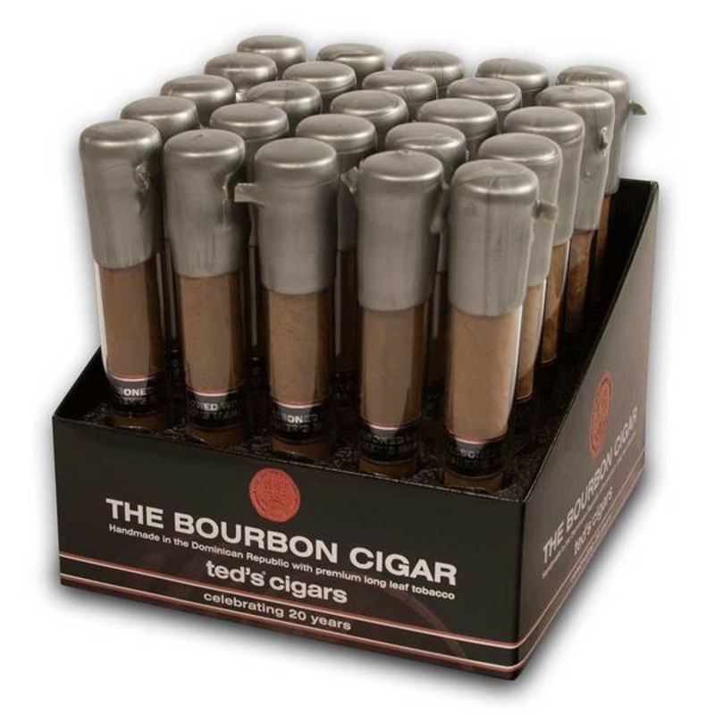 10th Anniversary Bourbon Cigar Toro Tubos (6.0″ x 50) Box of 25