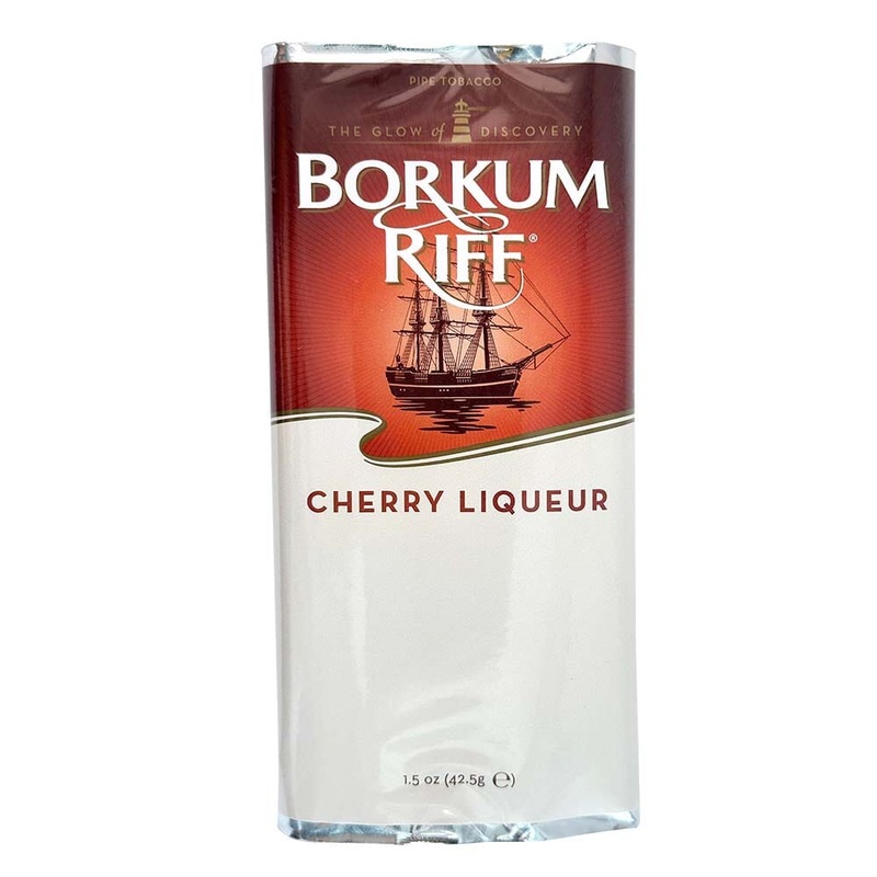 Borkum Riff Cherry Liquor Pipe Tobacco Cherry Liquor 1.5oz x 5 Pouches