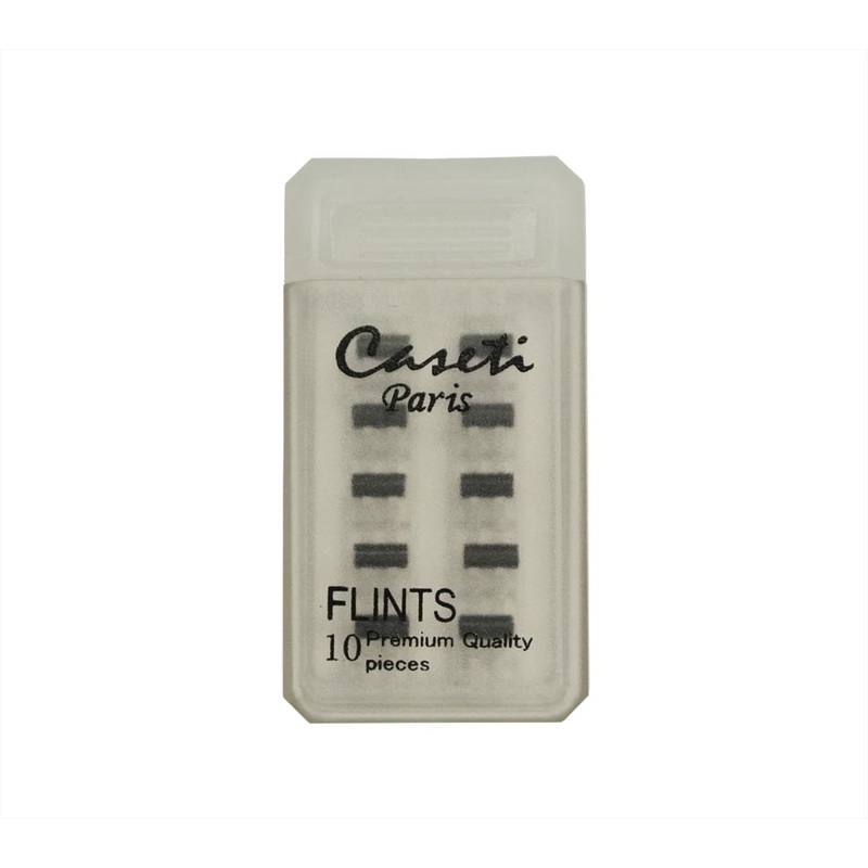 Caseti Flint Pack of 10 Premium Quality Flints- Universal Size