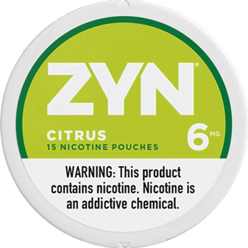 Zyn Nicotine Pouches Citrus – 5 Pack 3mg