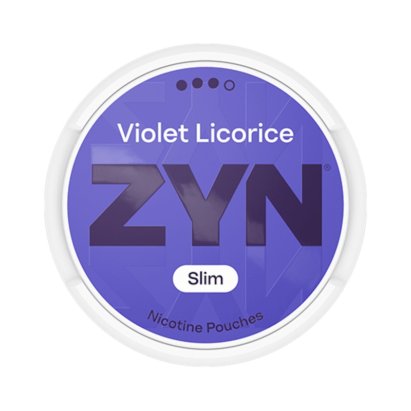 Zyn Nicotine Pouches Violet Licorice – 5 Pack 6.5mg