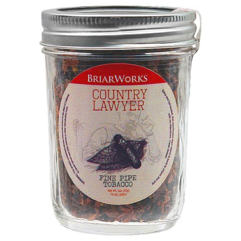 Briarworks Country Lawyer Pipe Tobacco Country Lawyer 2oz Jar