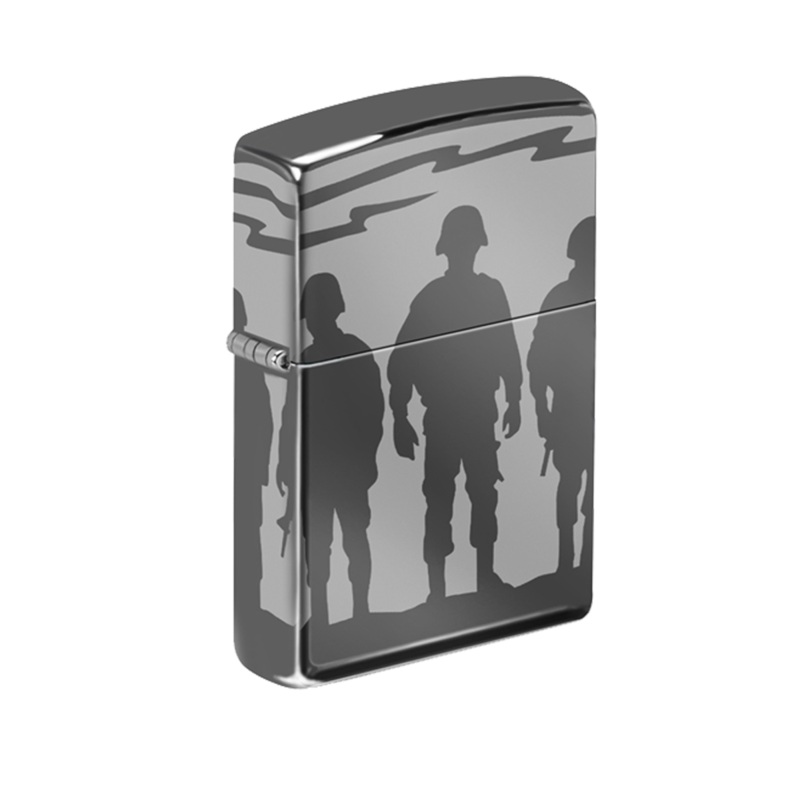 Zippo Lighter – US Soldiers Silhouette
