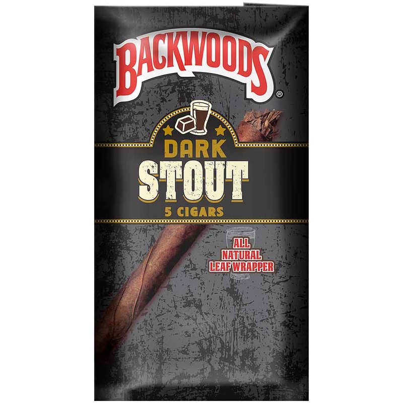 Backwoods Dark Stout Cigars Dark Stout 8 Packs of 5