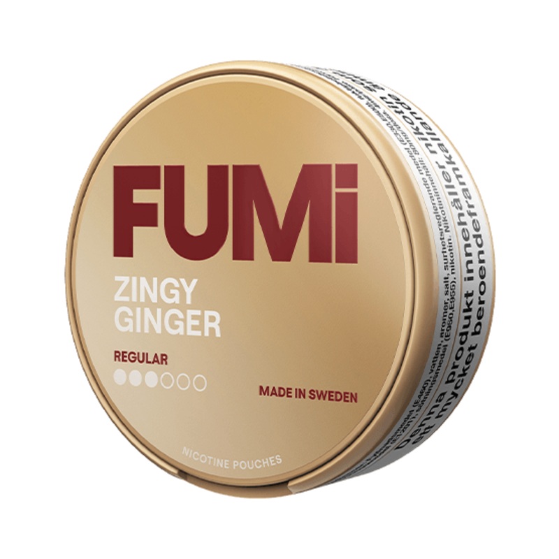 Fumi Nicotine Pouches Ginger – 5 Pack 4mg
